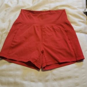 Alphalate high-waisted biker shorts